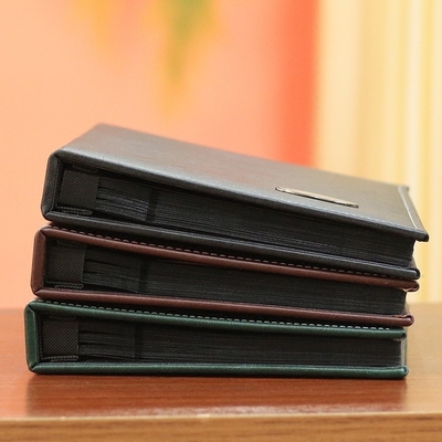 Kulit 6 &quot;Album Foto ALBUM Keluarga ALBUM 240 Interleaved Bisnis Kantor ALBUM Foto BAG ALBUM