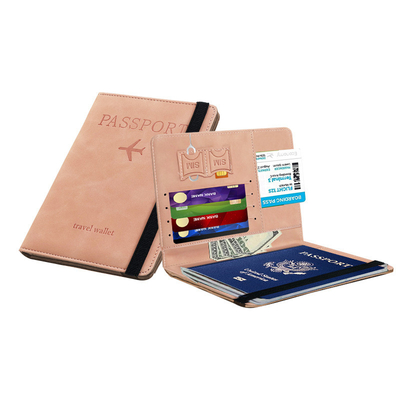 AMAZON PU kulit tas paspor RFID MULTI-FUNKSIONAL paspor pemegang paspor COVER paspor COVER