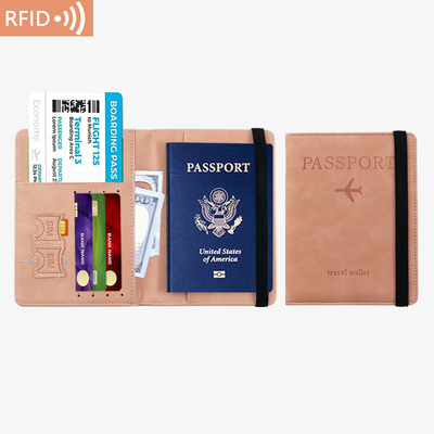 AMAZON PU kulit tas paspor RFID MULTI-FUNKSIONAL paspor pemegang paspor COVER paspor COVER