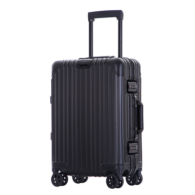 Semua-logam tas-setiap-aluminium tas-setiap-aluminium 20-inci aluminium-magnesium paduan kotak troli multi-roda aluminium kerangka tas