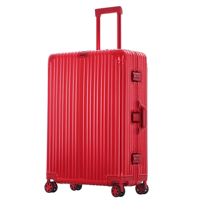 Semua-logam tas-setiap-aluminium tas-setiap-aluminium 20-inci aluminium-magnesium paduan kotak troli multi-roda aluminium kerangka tas