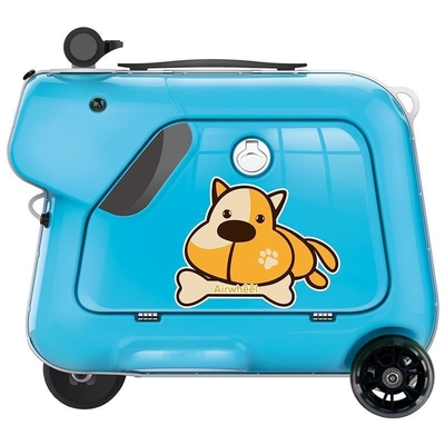 Koper Listrik Anak-anak Koper Bersepeda Koper Tarik Tongkat Musik Bluetooth Bermain Koper