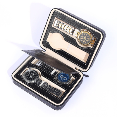 VINTAGE STYLE 8-BIT ELECTROMECHANICAL WATCH CASE Fashion DALAM BANGGAN PERSONALITAS WATCH Tampilan tas ritsleting