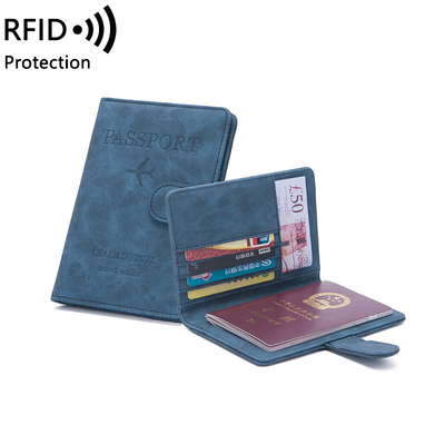 Anti-pencurian perjalanan baru multi-fungsi paspor tiket perlindungan dokumen kasus RFID kardus tas
