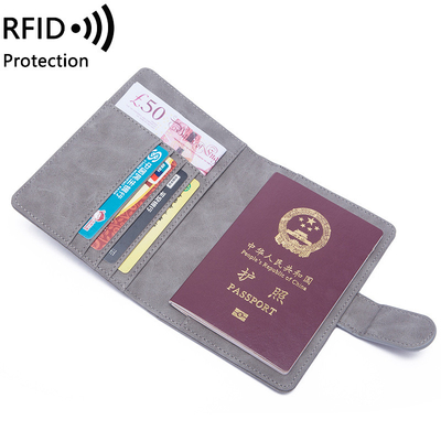 Anti-pencurian perjalanan baru multi-fungsi paspor tiket perlindungan dokumen kasus RFID kardus tas