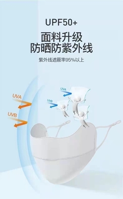 PENGALAMATAN Mata BURST Musim Panas Angle Es Sutra tabir surya topeng tabir surya wanita topeng tabir surya wanita perlindungan UV topeng bayangan tipis
