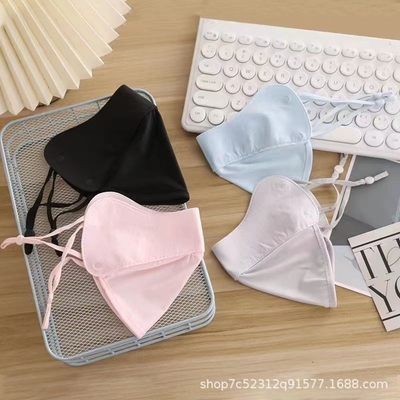 PENGALAMATAN Mata BURST Musim Panas Angle Es Sutra tabir surya topeng tabir surya wanita topeng tabir surya wanita perlindungan UV topeng bayangan tipis