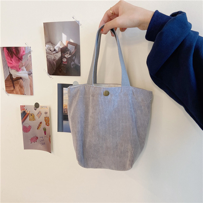 ARTSY CORDUROY BAG Casual PORTABLE MINI LADYS Clutch BAG VINTAGE KATUAN BAG BENTO