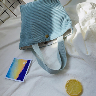 ARTSY CORDUROY BAG Casual PORTABLE MINI LADYS Clutch BAG VINTAGE KATUAN BAG BENTO