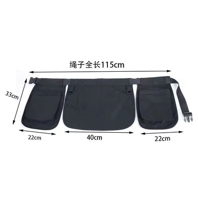 OUTDOOR MULTI-FUNCTIONAL MULTI-POCKET ZIPPER FANNY PACK SPORTS fashion belt apron pinggang segel pinggang gantung tas penyimpanan