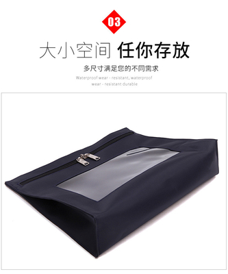 Bank WITHRAWAL BAG OXFORD Pakaian BILL BAG BILL BILL CASH EXCHANGE BAG TYPE A LOCKHEAD BAUCHER BAG