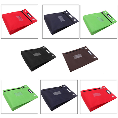 TANGGAL BORNER COLOR OXFORD kain tiket dokumen tas dokumen tas tiket tas pengiriman voucher tas A4 kertas tas