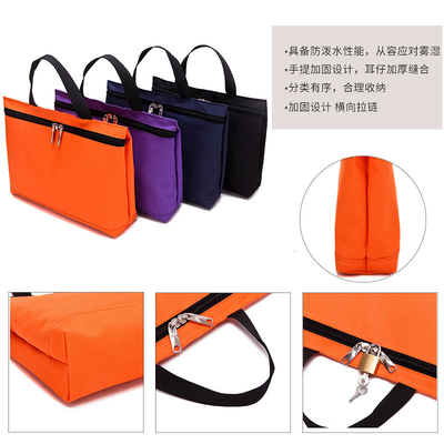 BAG dokumen portabel OXFORD kain tiket BAG NOTE BAG waterproof bank NOTE BAG NOTE kantong