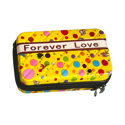 ASB+PC MATERIAL PORTABLE HARD SHELL MAKEUP BAG satu bahu BAG penyimpanan portabel dengan kotak hadiah