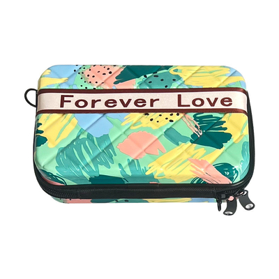 ASB+PC MATERIAL PORTABLE HARD SHELL MAKEUP BAG satu bahu BAG penyimpanan portabel dengan kotak hadiah