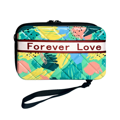 ASB+PC MATERIAL PORTABLE HARD SHELL MAKEUP BAG satu bahu BAG penyimpanan portabel dengan kotak hadiah