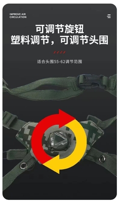 WENDY'S WENDY HELMET Suspensi disesuaikan dilapisi dengan bantal helm taktis yang cepat