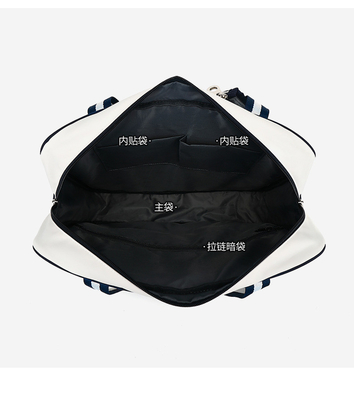 Tas Tennis Tas Tangan Bill Bahu Krossbody Tas Badminton Pria dan Wanita Tas Raket Bergaris Multi-Fungsi