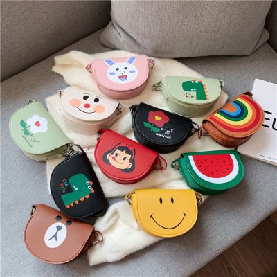 2024 FASHION NEW GIRL BABY FASHION bahu tas crossbody tas kartun perubahan putri tas kecil