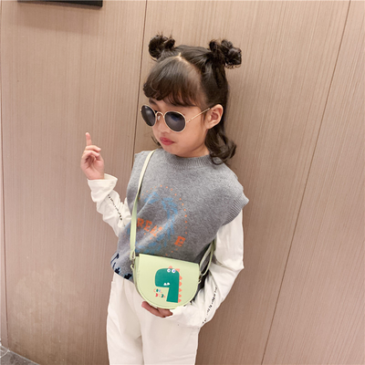 2024 FASHION NEW GIRL BABY FASHION bahu tas crossbody tas kartun perubahan putri tas kecil