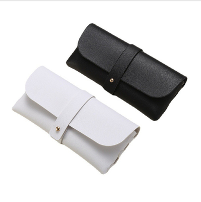 FASHION NEW BUCKLE GLASSES BOX Trans-Border Sunglasses BOX Sunglasses Box Kotak kulit Kotak nyaman