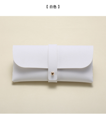 FASHION NEW BUCKLE GLASSES BOX Trans-Border Sunglasses BOX Sunglasses Box Kotak kulit Kotak nyaman