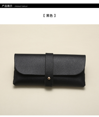 FASHION NEW BUCKLE GLASSES BOX Trans-Border Sunglasses BOX Sunglasses Box Kotak kulit Kotak nyaman