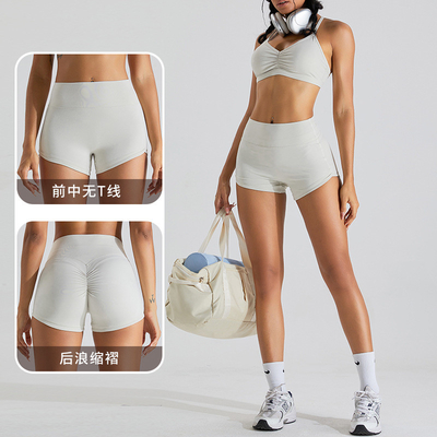 PANTEL YOGA LIFT pinggul telanjang PANTEL yoga perut wanita PANTEL FITNESS TIGA titik ketat PANTEL LAUNCHING