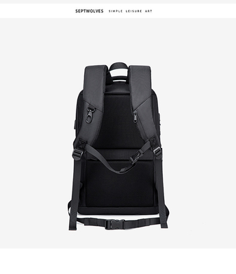 KERJA BARU ransel harian ransel pria kapasitas besar shock-absorbing waterproof tas sekolah tas laptop