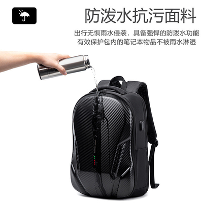 KERJA BARU ransel harian ransel pria kapasitas besar shock-absorbing waterproof tas sekolah tas laptop