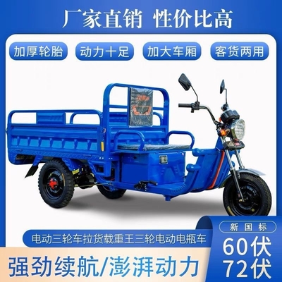 TRICYCLE Listrik truk muatan WANG NEW NATIONAL STANDARD Listrik mobil ekspres mobil stall tricycle pertanian kendaraan GRATIS