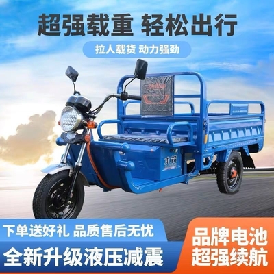 TRICYCLE Listrik truk muatan WANG NEW NATIONAL STANDARD Listrik mobil ekspres mobil stall tricycle pertanian kendaraan GRATIS