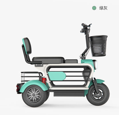 PET TRICYCLE ELECTRIC MINI HOME PICK UP CHILDREN Wanita kecil dengan anak-anak berjalan Lithium listrik baterai mobil