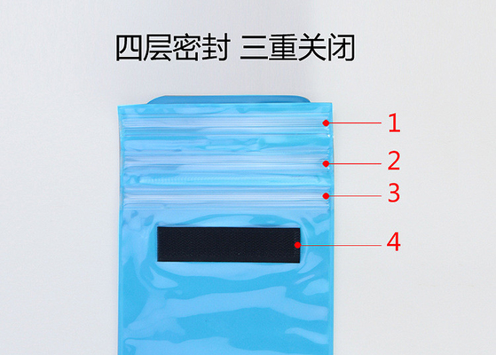 Airproof Tas Ponsel Pengecas di Luar RuangBatas hujan lengan besar headphoneDustproofTouch Waterproof Tas