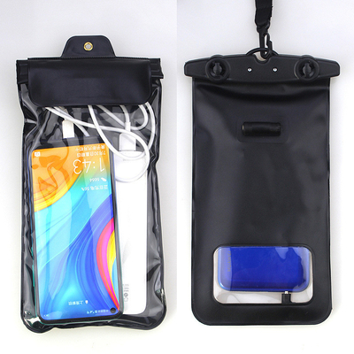 Airproof Tas Ponsel Pengecas di Luar RuangBatas hujan lengan besar headphoneDustproofTouch Waterproof Tas
