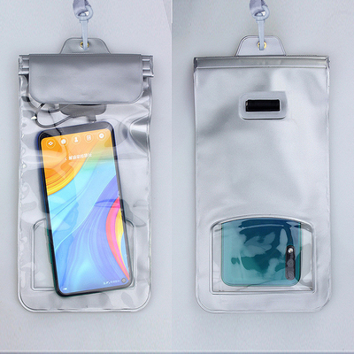 Airproof Tas Ponsel Pengecas di Luar RuangBatas hujan lengan besar headphoneDustproofTouch Waterproof Tas