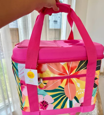 NEW OUTDOOR PICNIC BAG PORTABLE BENTO BAG insulasi termal dan dingin kapasitas besar nyaman bekerja berkemah dengan beras I