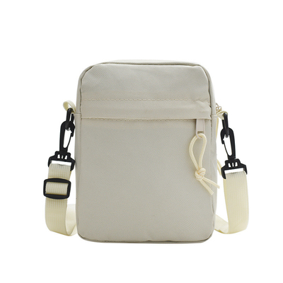 OXFORD SIMPLE Pakaian Casual crossbody tas pria SIMPLE warna padat Ponsel telepon tas dengan satu bahu tas ransel kecil