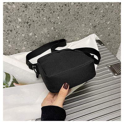 OXFORD SIMPLE Pakaian Casual crossbody tas pria SIMPLE warna padat Ponsel telepon tas dengan satu bahu tas ransel kecil