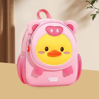Karikatur Cute Kindergarten tas anak laki-laki dan perempuan tas anak-anak kartun tas ransel anti-hilang tas ransel kecil tas anak-anak