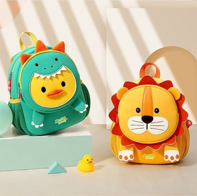 Karikatur Cute Kindergarten tas anak laki-laki dan perempuan tas anak-anak kartun tas ransel anti-hilang tas ransel kecil tas anak-anak