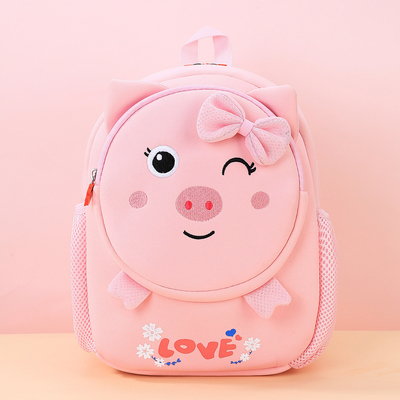 Karikatur Cute Kindergarten tas anak laki-laki dan perempuan tas anak-anak kartun tas ransel anti-hilang tas ransel kecil tas anak-anak
