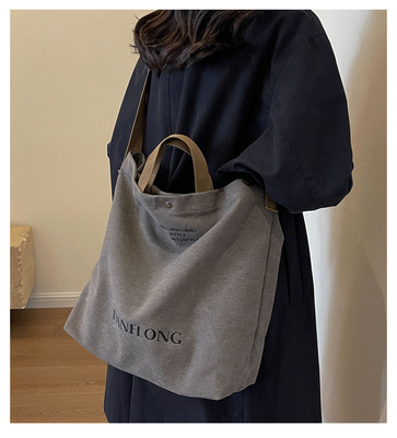 Canvas TOTE BAG STREET FASHION KAPASITAS besar BAG BAG KLASA Pria dan Wanita BAG KLASA BAG KLASA BAG KLASA BAG