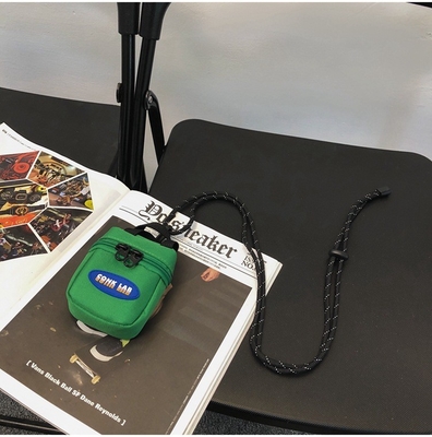 EARPHONE BAG HANGING NECK MINI MOIN BURSA KARTA BAG KEY BAG KOSO KOSO KOSO BAG MODE Pria DEKORASI BAG HANGING kecil