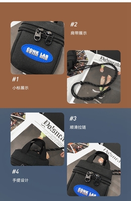 EARPHONE BAG HANGING NECK MINI MOIN BURSA KARTA BAG KEY BAG KOSO KOSO KOSO BAG MODE Pria DEKORASI BAG HANGING kecil