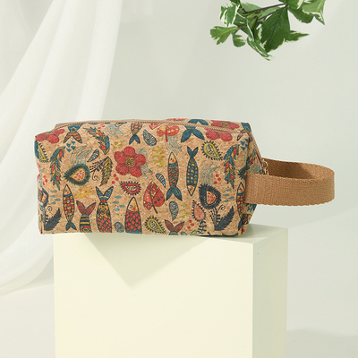 VINTAGE TRUE WOOD PRINT CORK MOIN BORSE BORSE BARK PRINT MOIN BAG KEY SMALL SQUARE BAG NOSTALGIA BAG