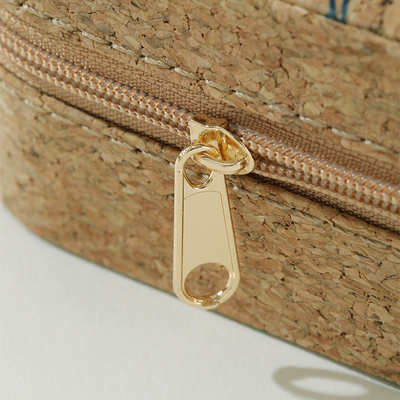 ORIGINAL PREMIUM Cork Perhiasan Kotak portabel Earrings Perjalanan cincin kalung Kotak penyimpanan