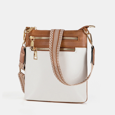 Baru yang bisa dilepas tali jaket retro warna PU kulit tas crossbody cross-border tas wanita