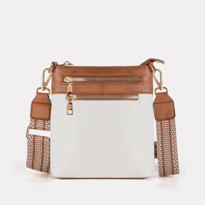 Baru yang bisa dilepas tali jaket retro warna PU kulit tas crossbody cross-border tas wanita