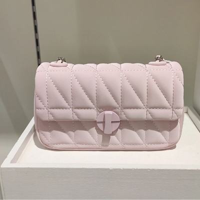 2024 Spring/SUMMER NEW HIGH-grade TEXTURE tas kecil wanita berlian rantai bahu tas bawah lengan